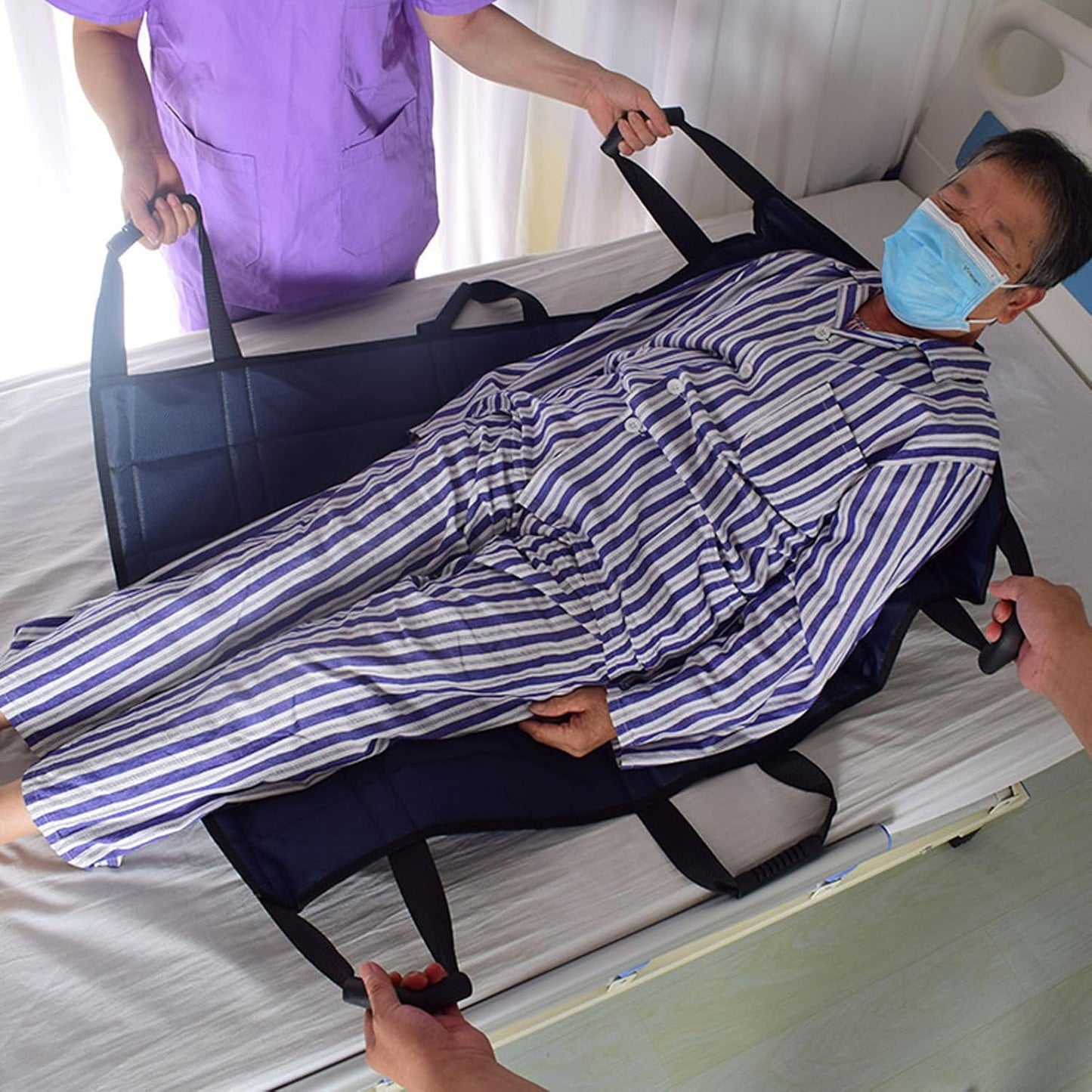 Padded Bed Senior Transfer Helper