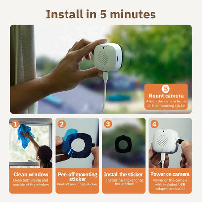 ChroMax 3MP 2K Dual-Band Indoor Security Cam