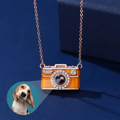 Customizable Camera Projector Necklace