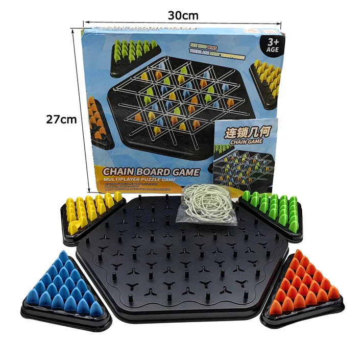 Chain Triangle Chess Game