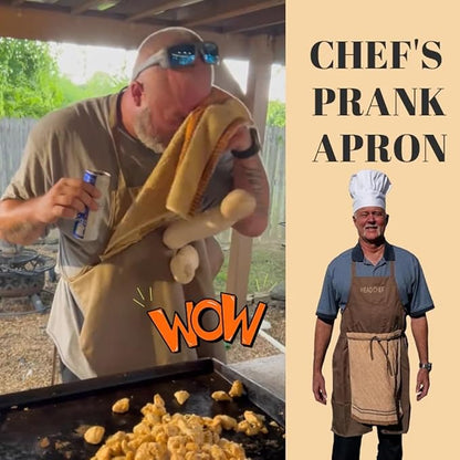 Funny Chef Prank Apron
