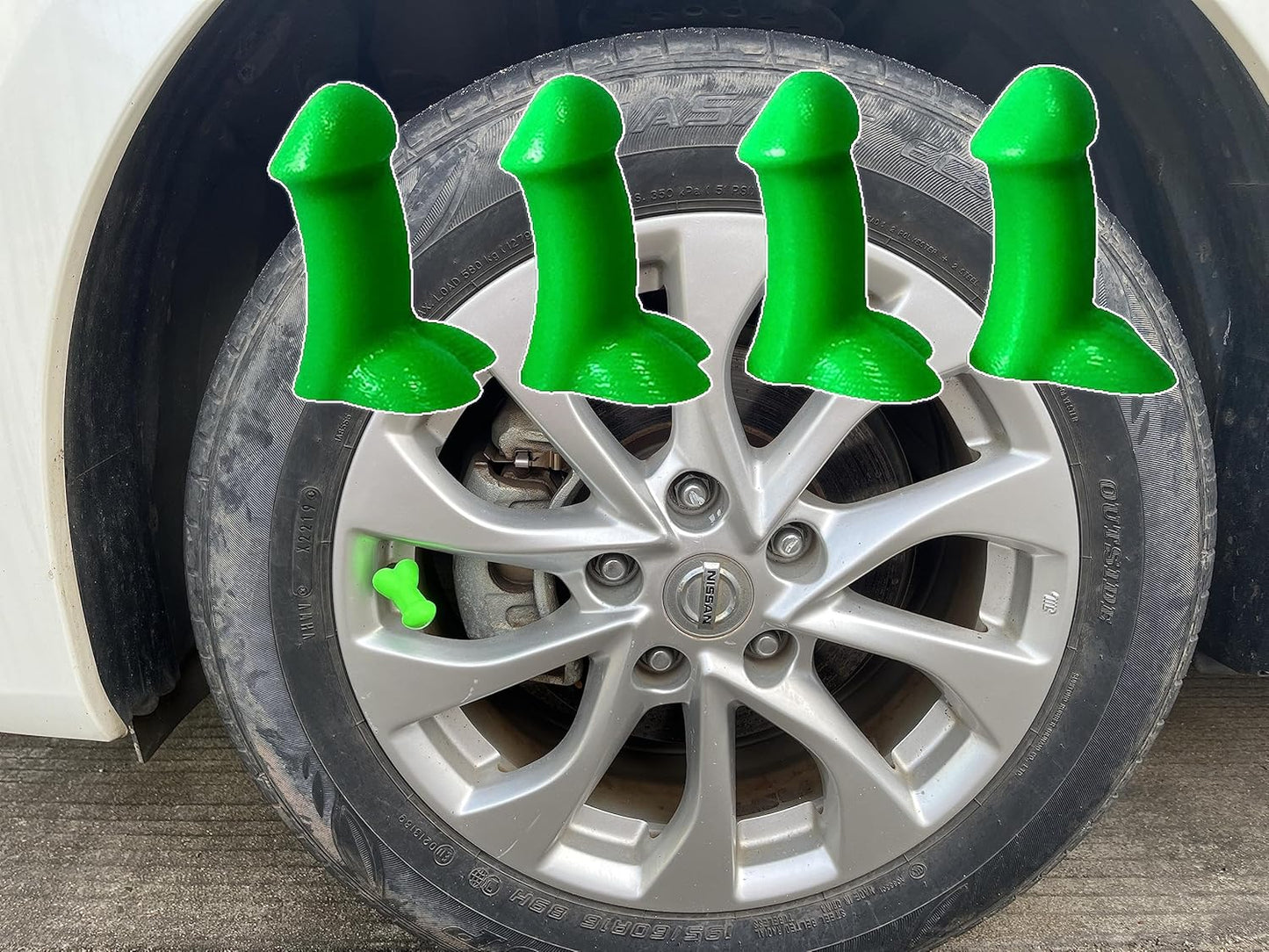 Prank Tire Valve (4 Pcs)