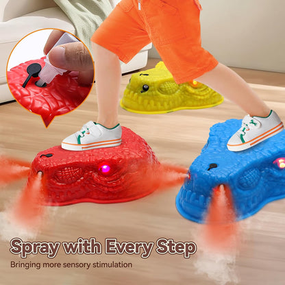 6 Pcs Dinosaur Stepping Stones