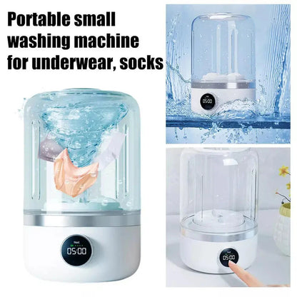 Portable small washing machine