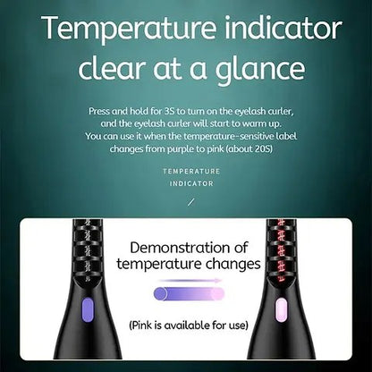 Rechargeable Heated Eyelash Curler